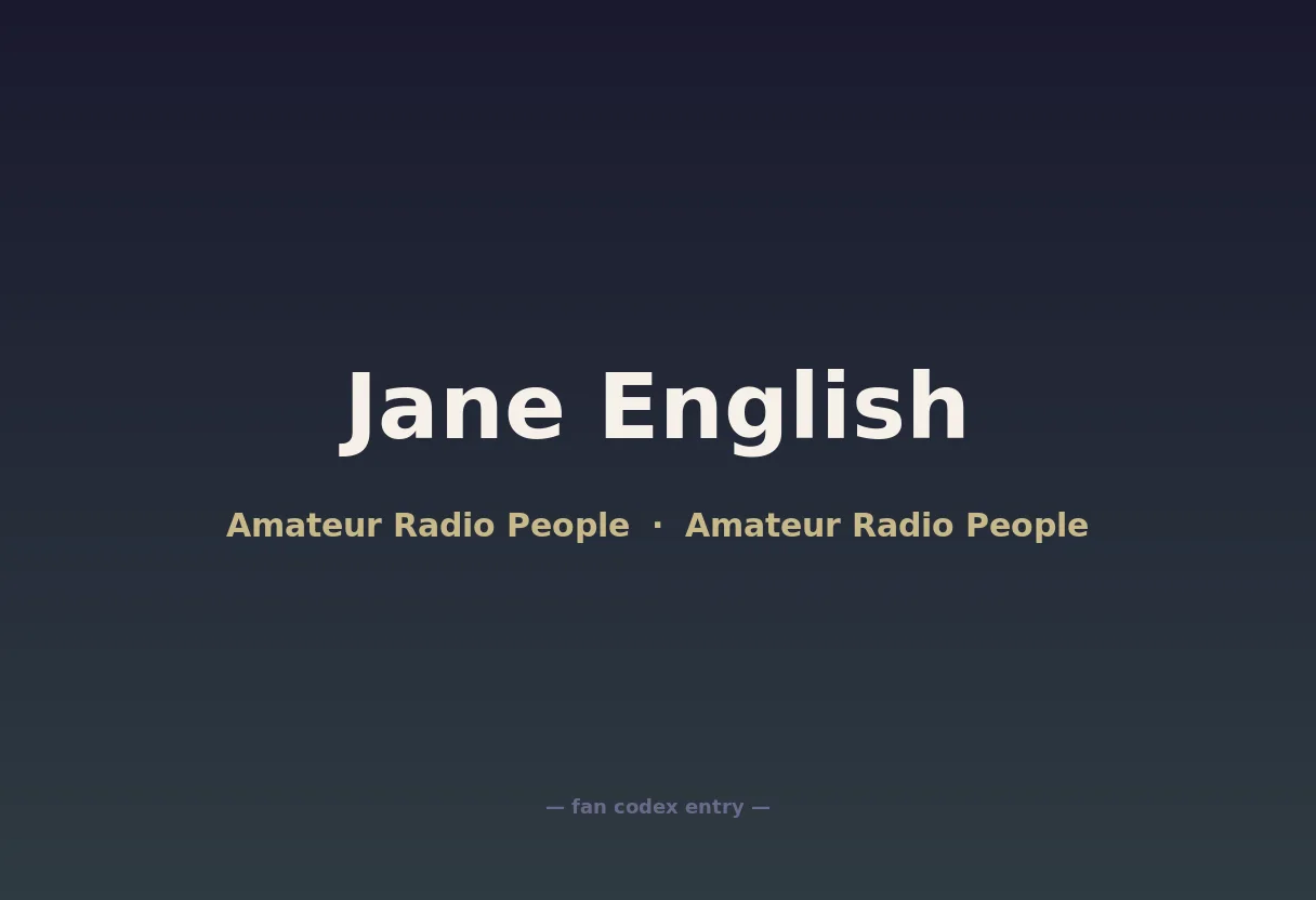 Jane English