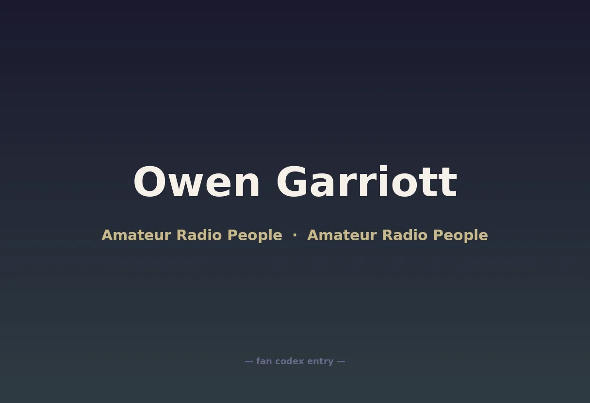 Owen Garriott
