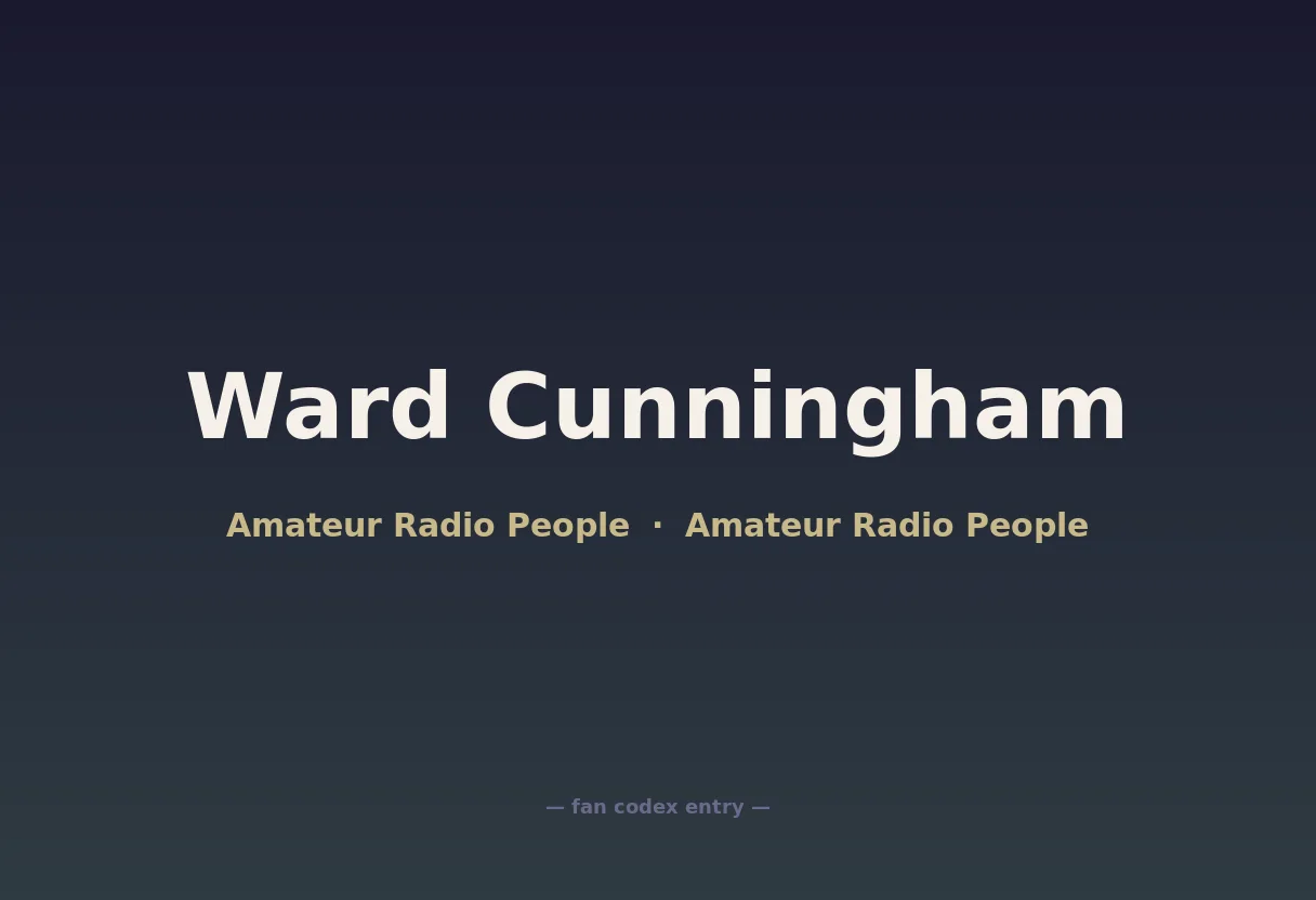 Ward Cunningham