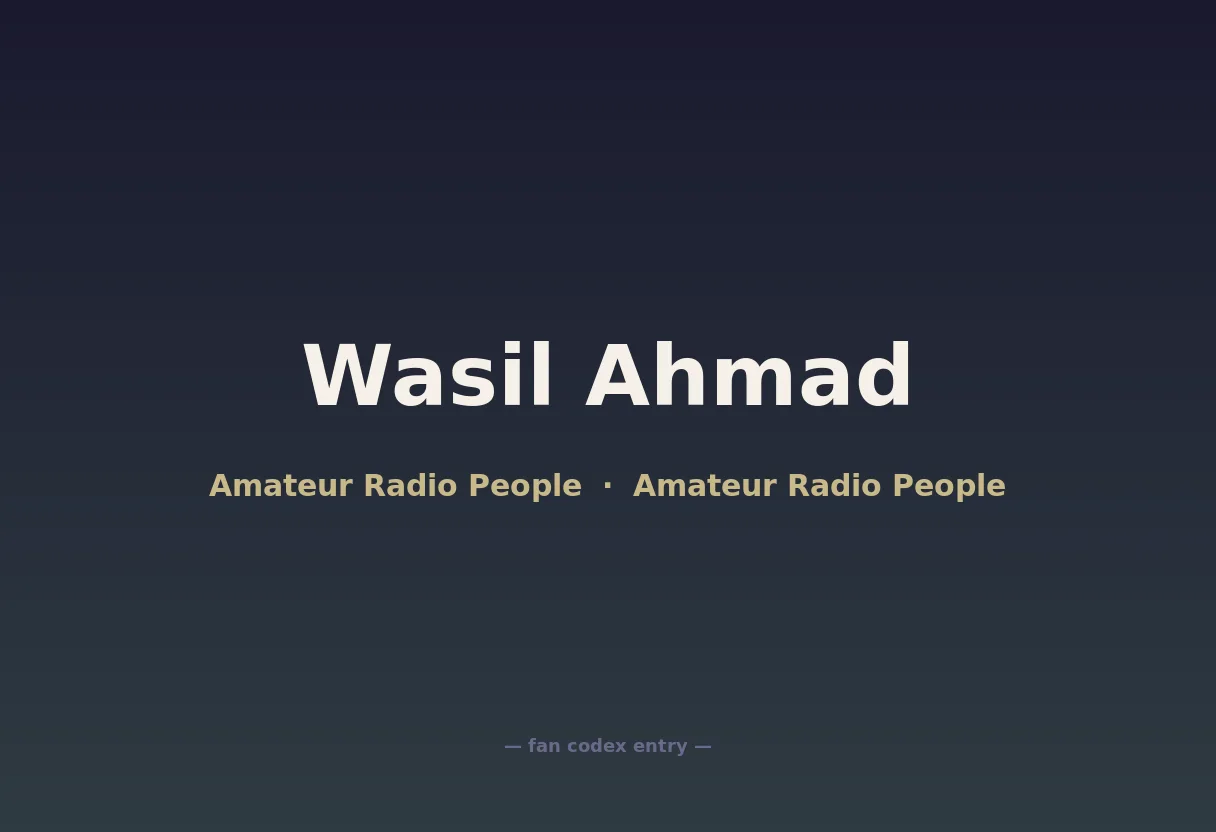 Wasil Ahmad