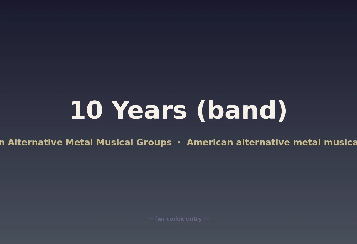 10 Years (band)