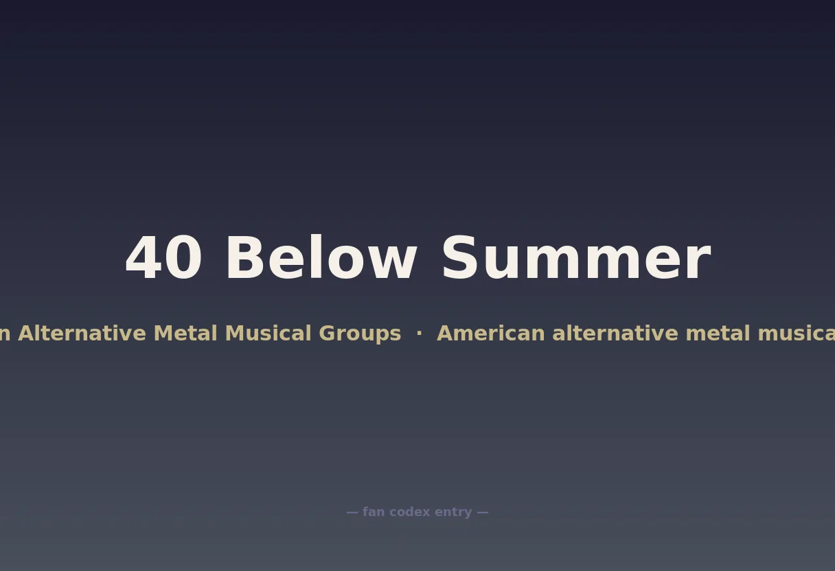 40 Below Summer