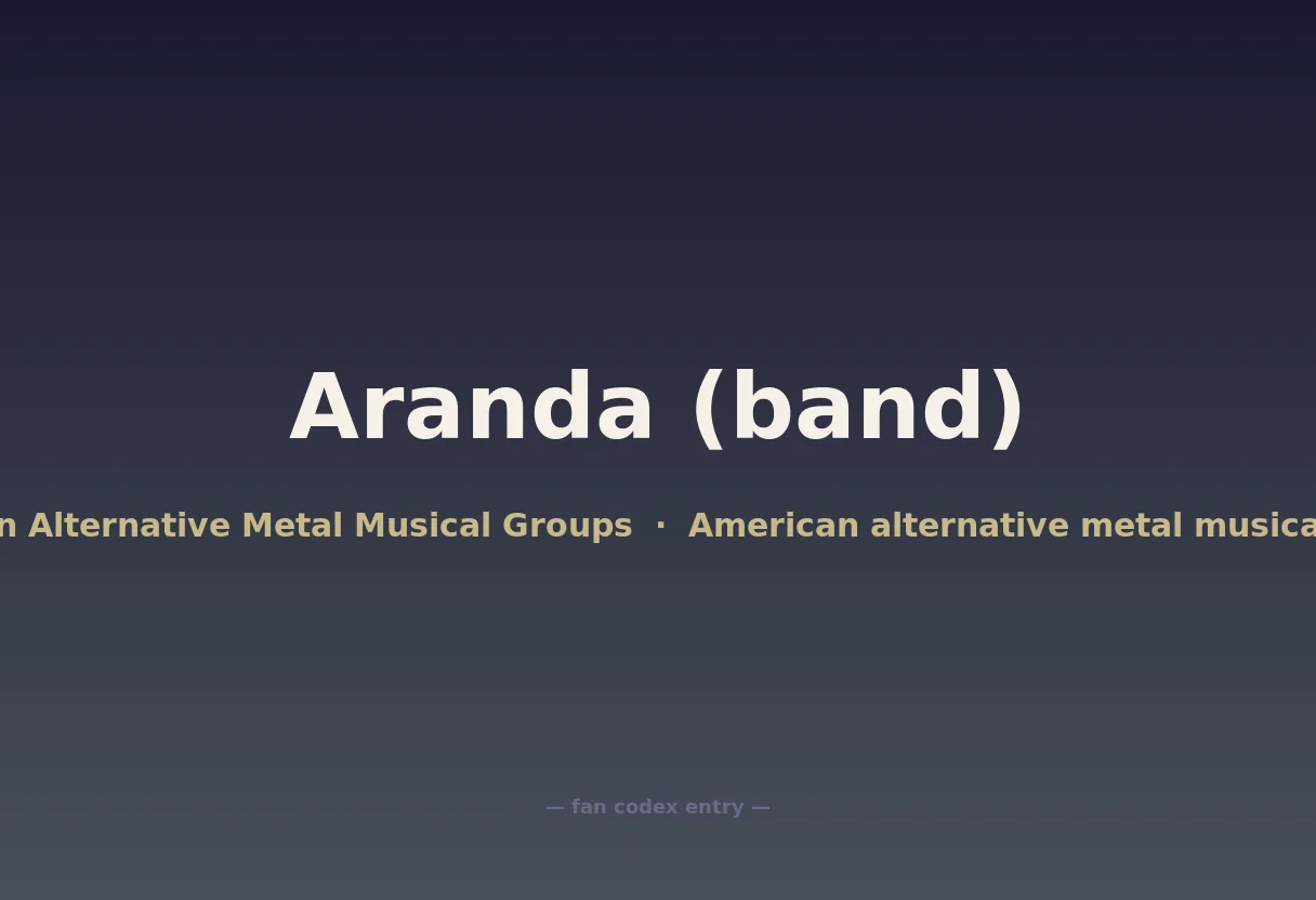 Aranda (band)