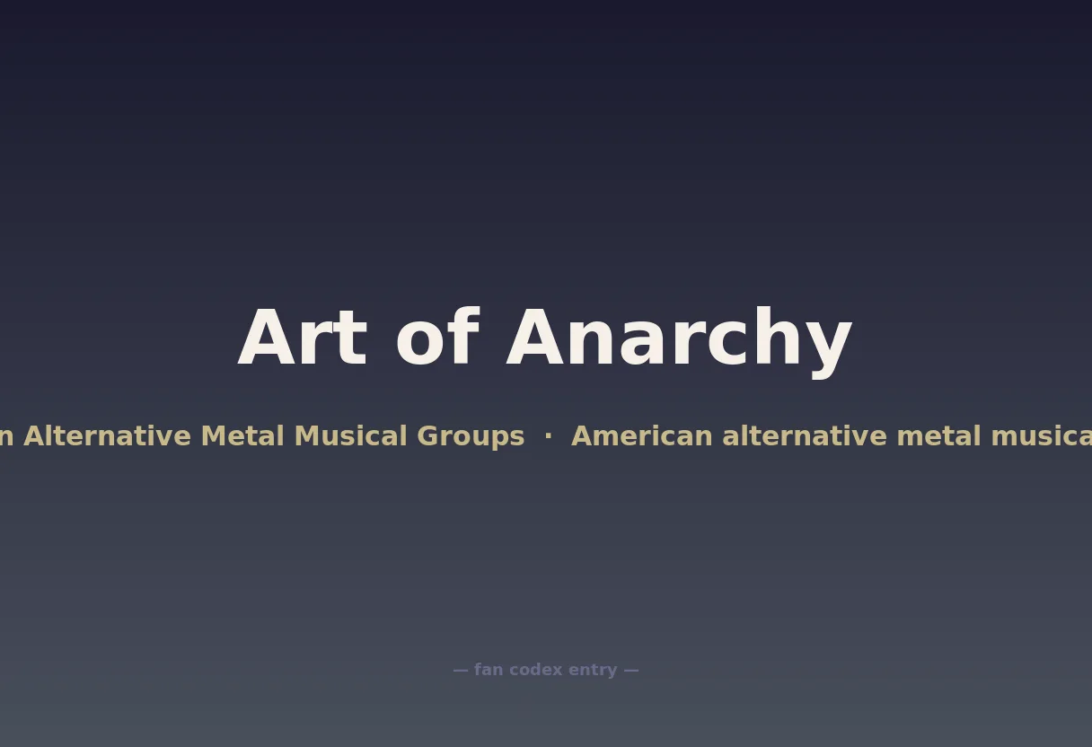 Art of Anarchy