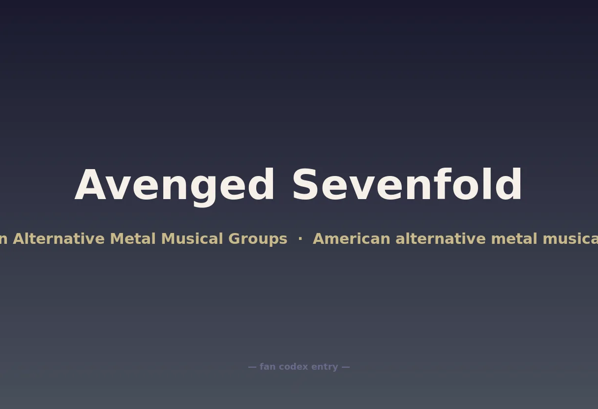Avenged Sevenfold