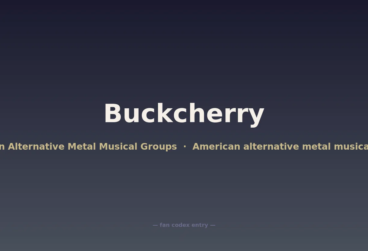 Buckcherry