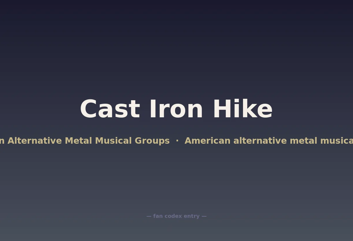 Cast Iron Hike