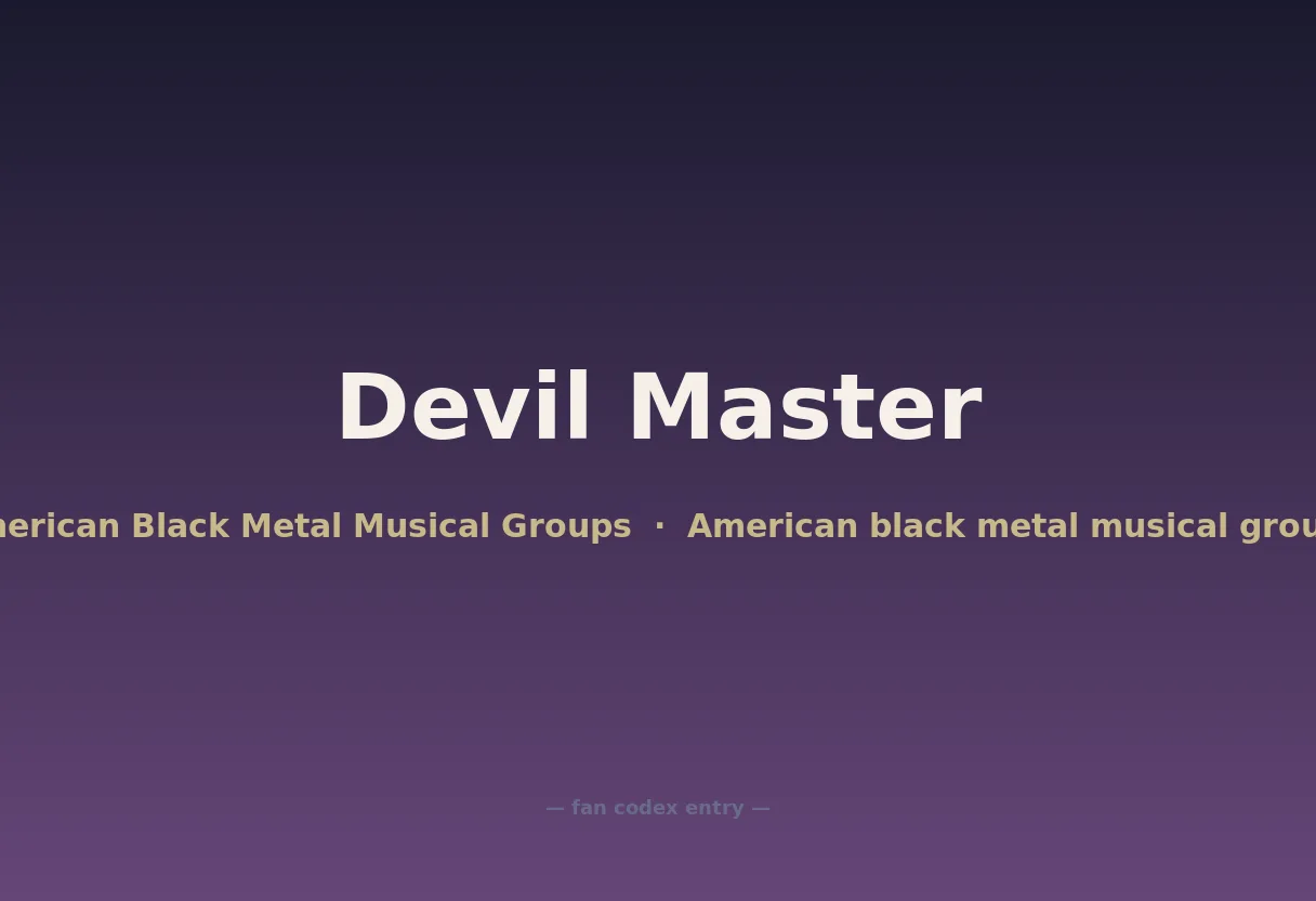 Devil Master