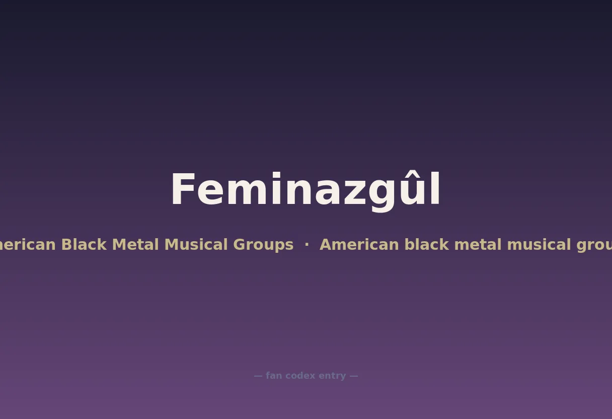 Feminazgûl