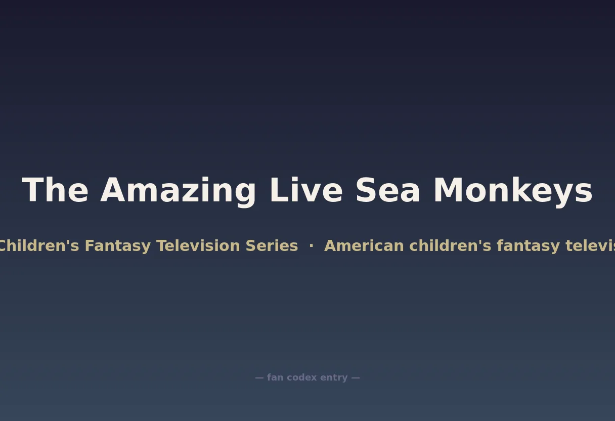 The Amazing Live Sea Monkeys