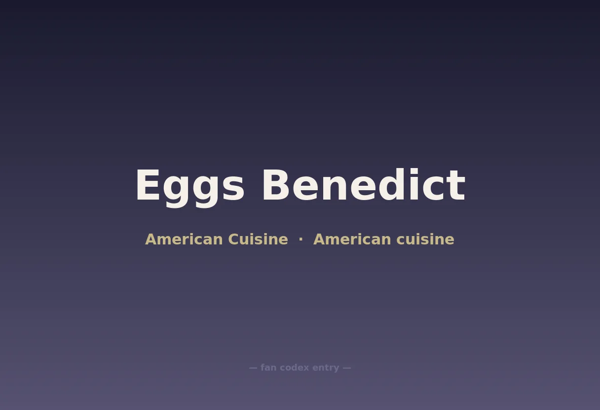 Eggs Benedict