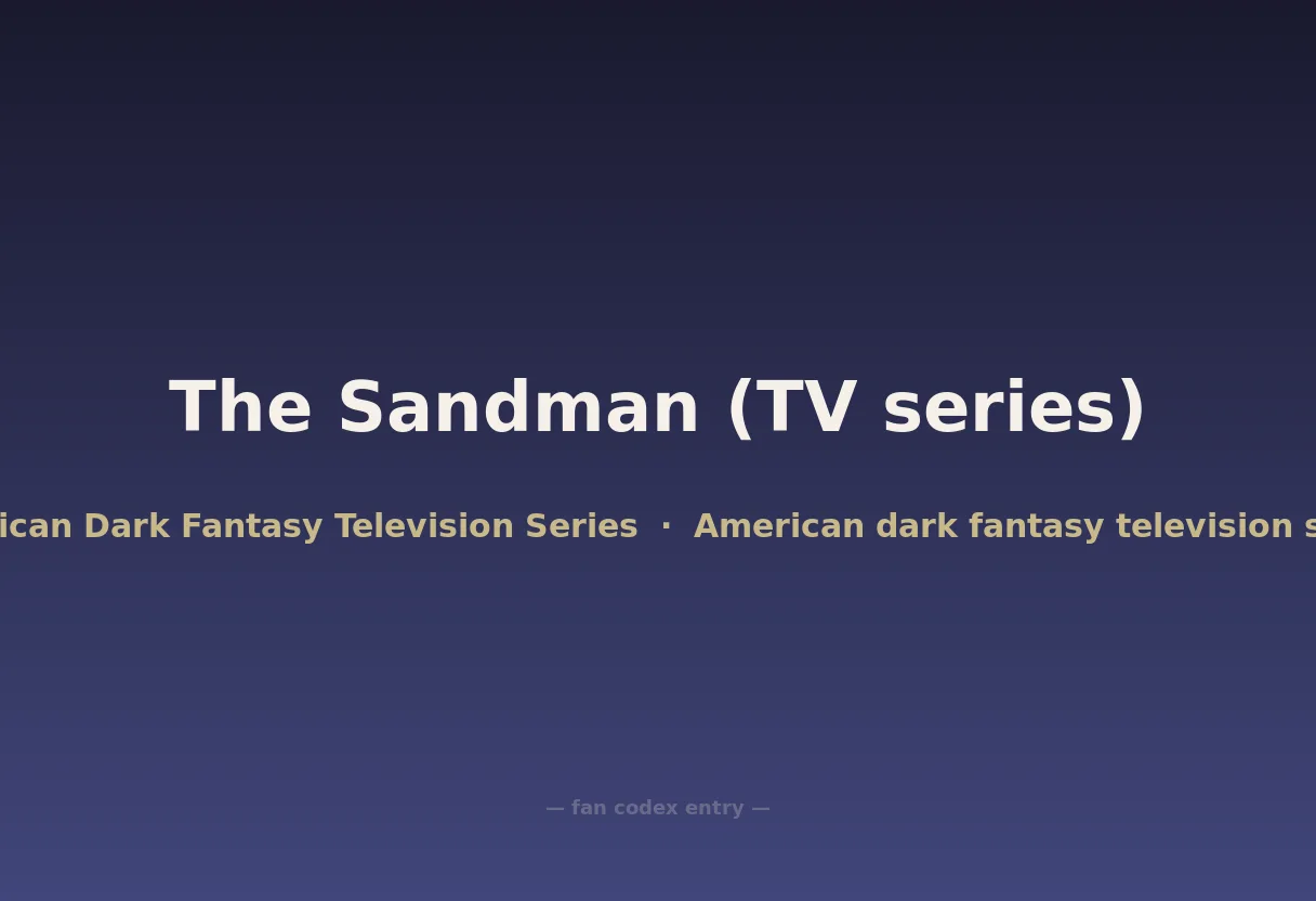 The Sandman (TV series)