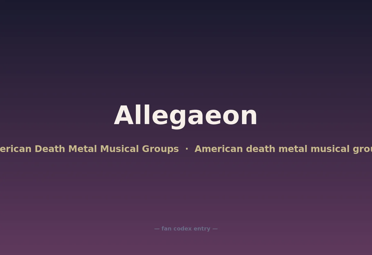 Allegaeon