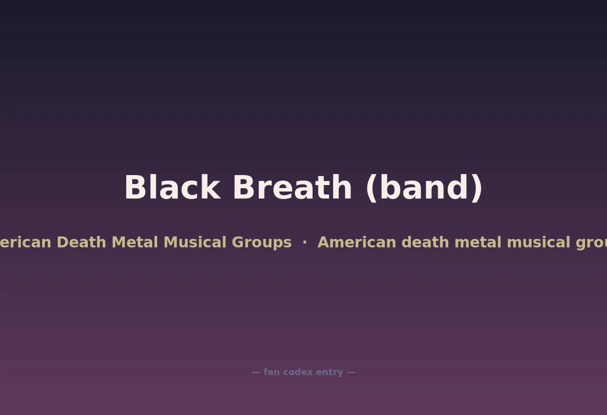 Black Breath (band)