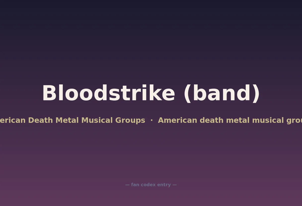 Bloodstrike (band)