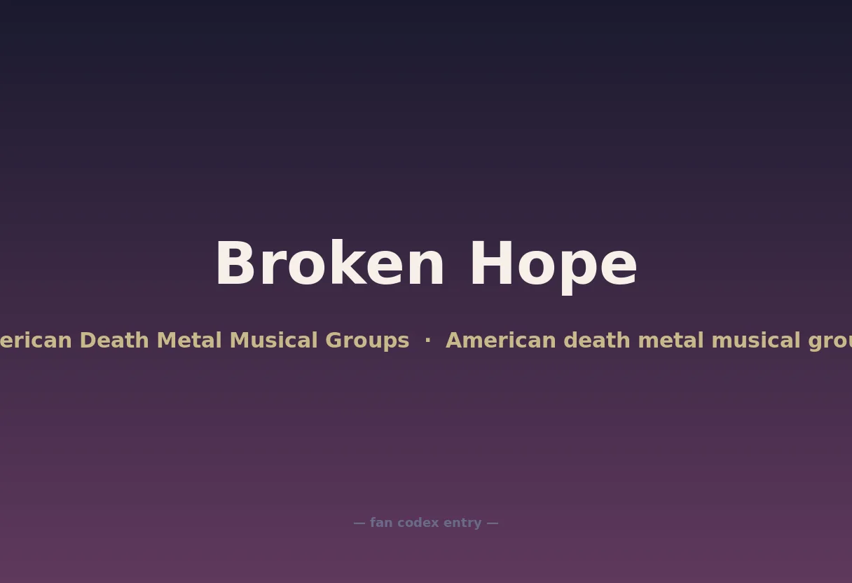 Broken Hope