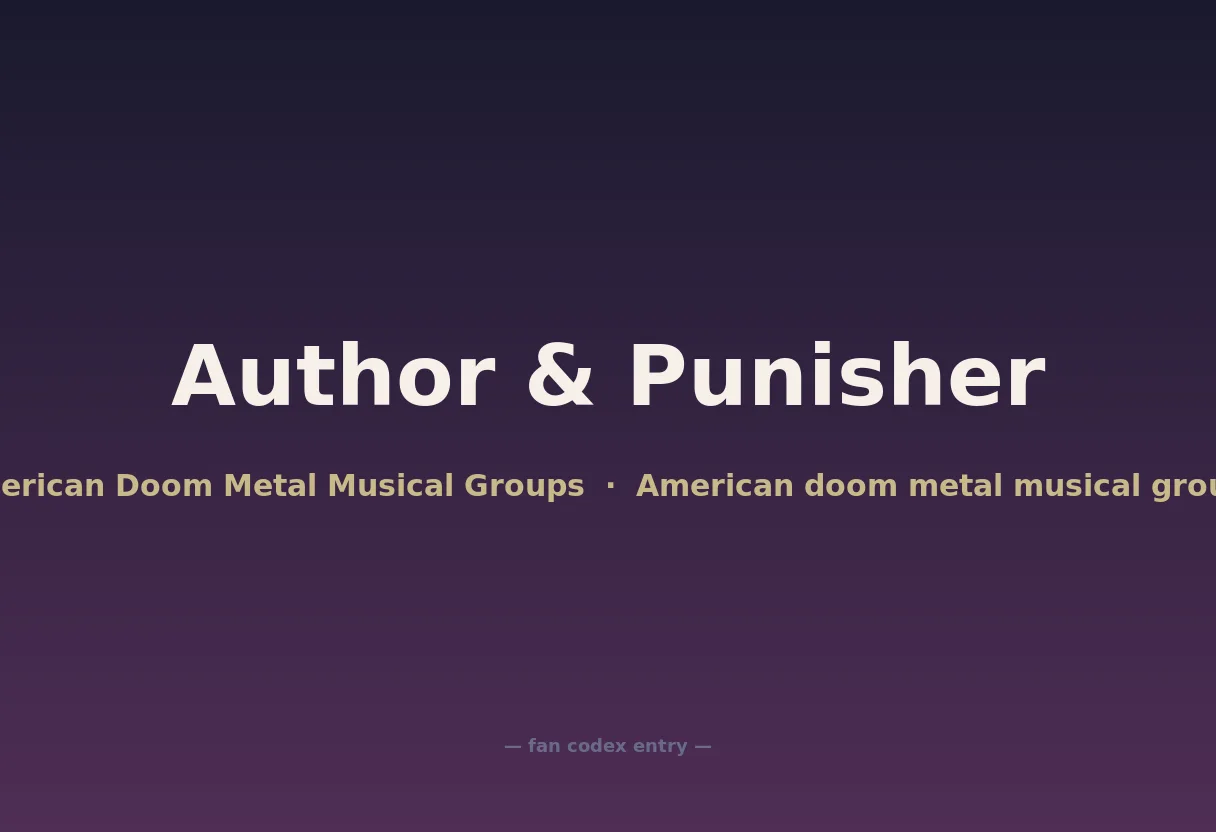 Author & Punisher