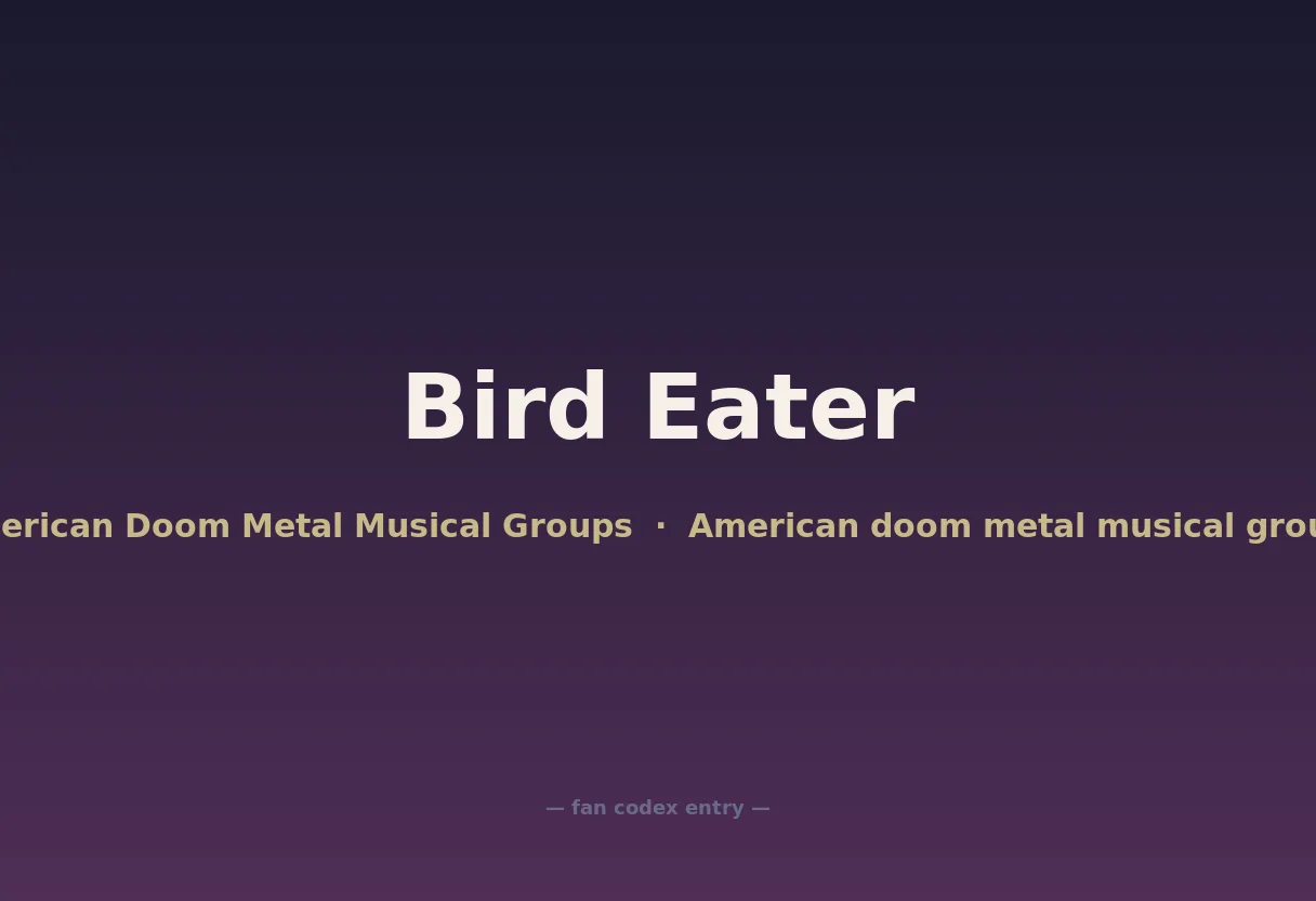 Bird Eater