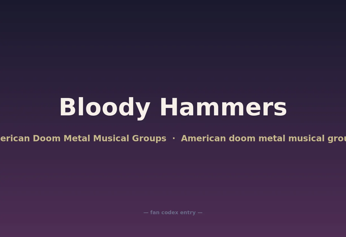 Bloody Hammers