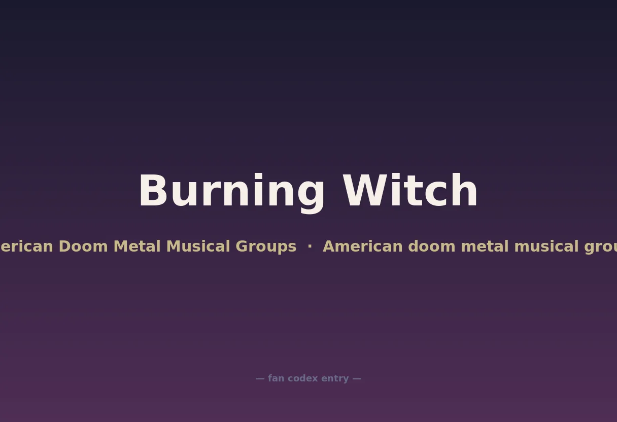 Burning Witch