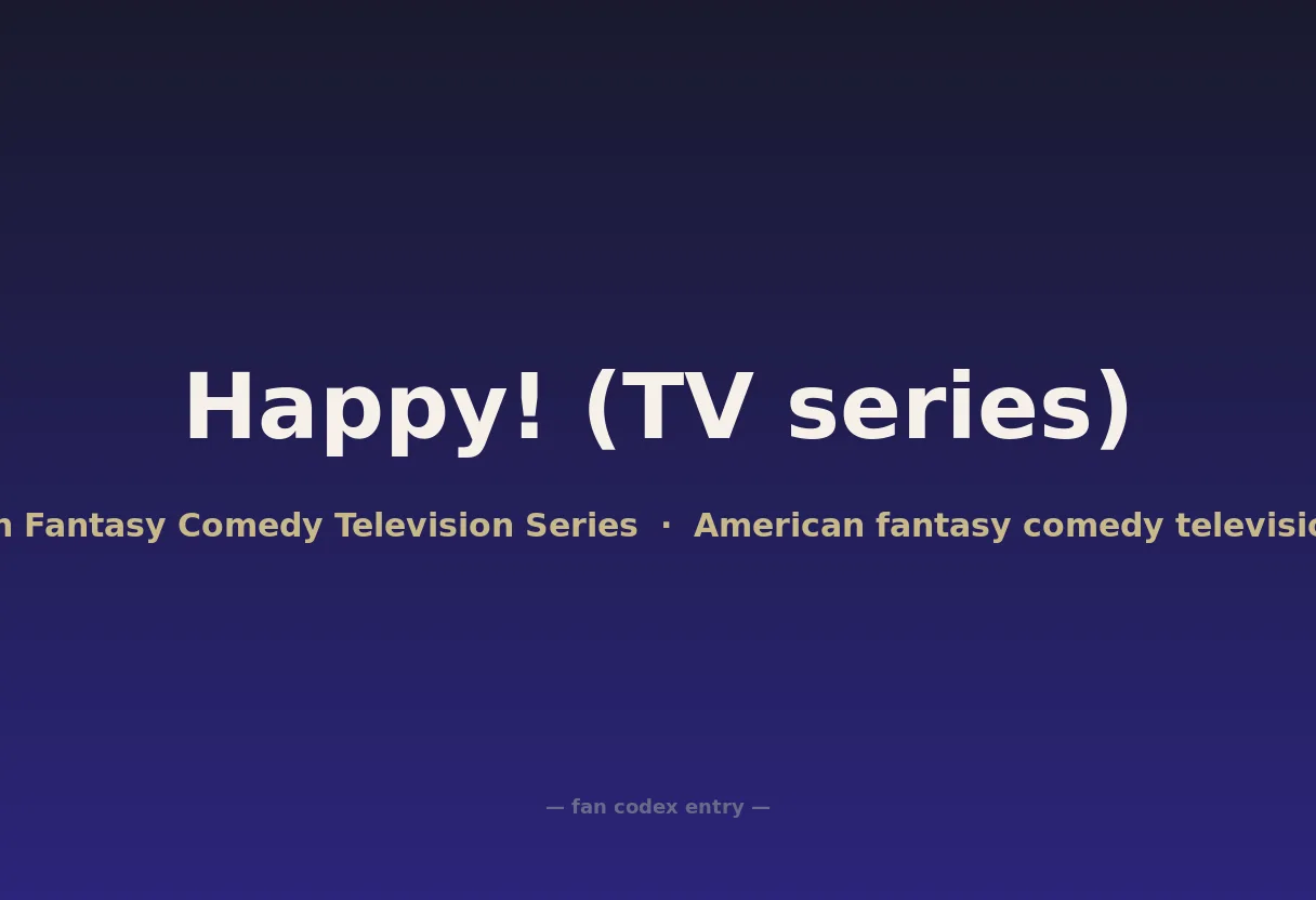 Happy! (TV series)