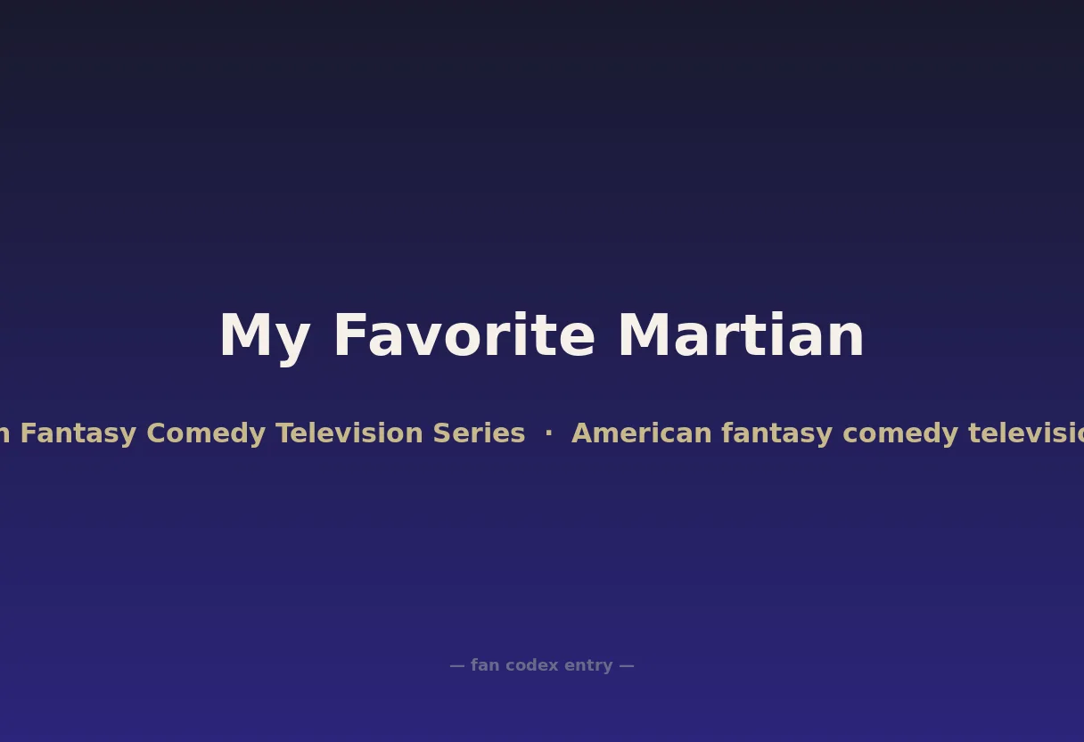 My Favorite Martian