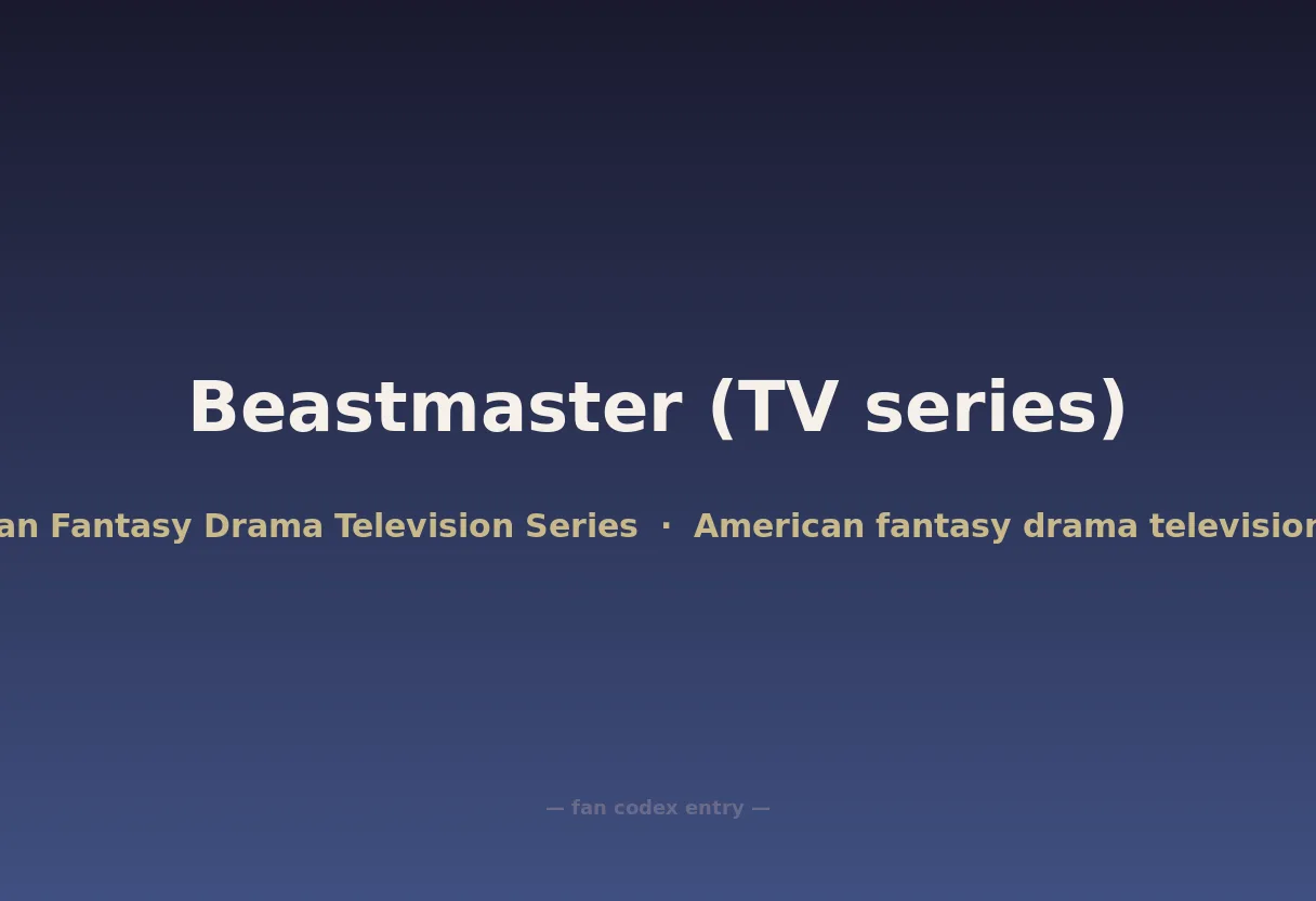 Beastmaster (TV series)