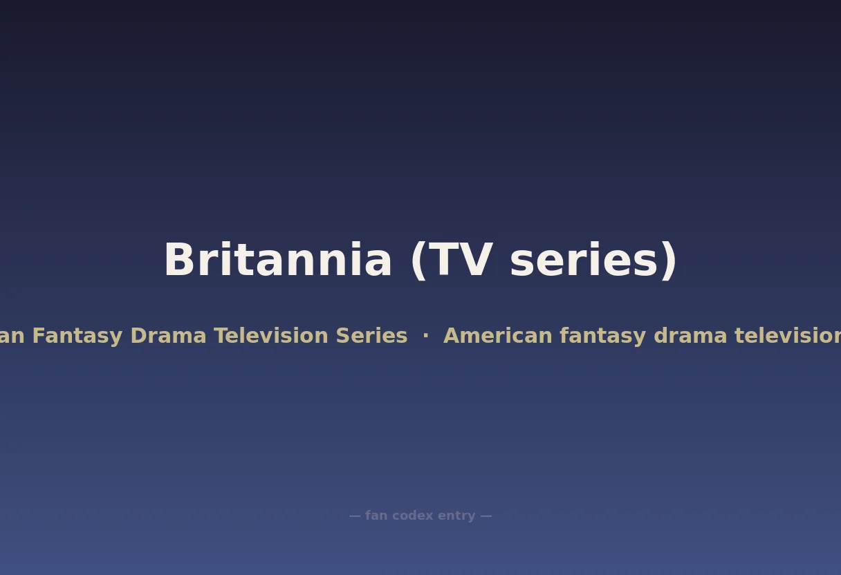 Britannia (TV series)
