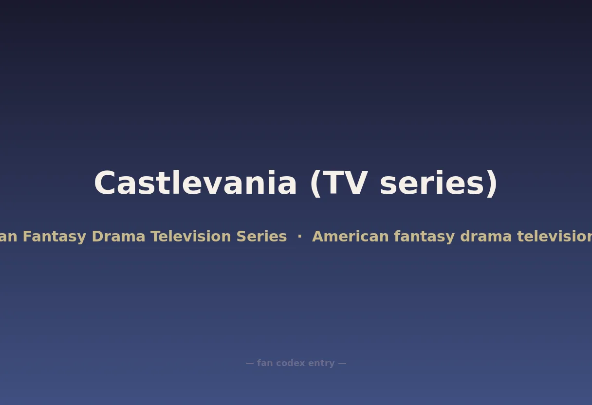 Castlevania (TV series)