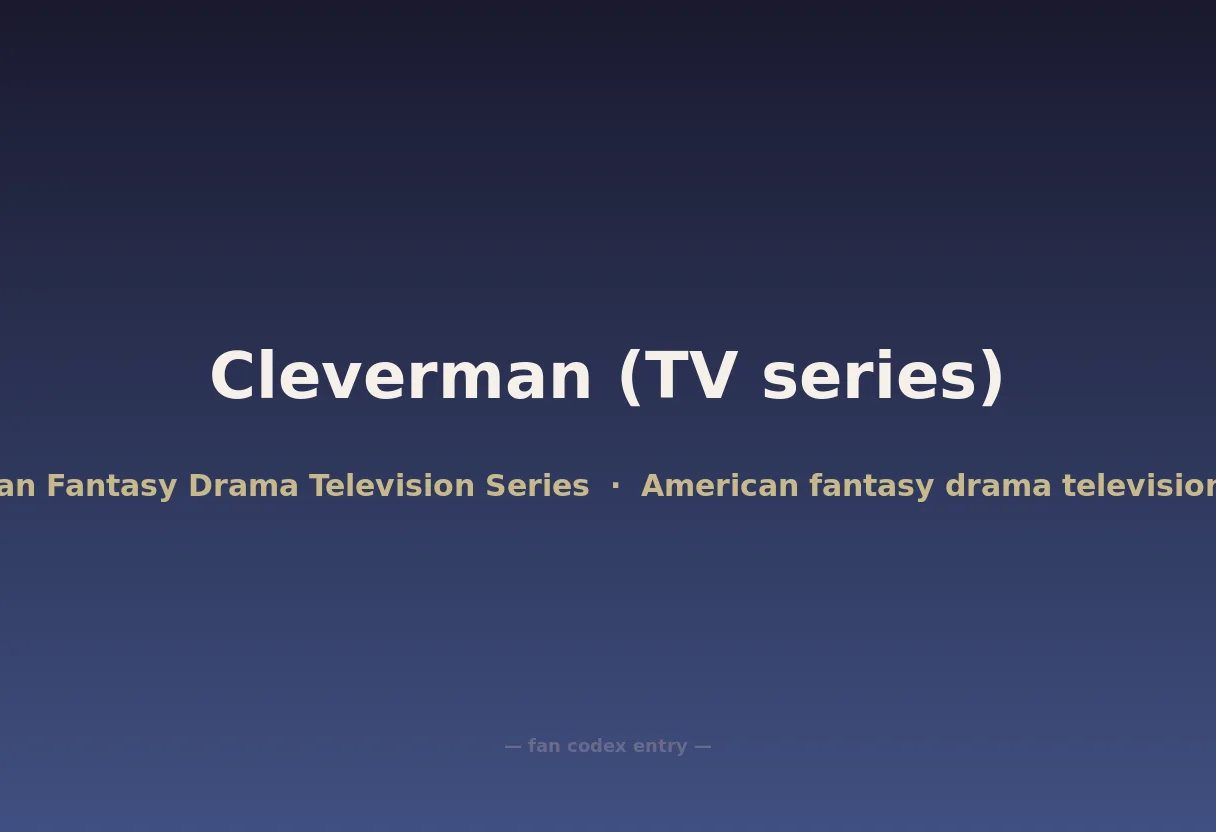 Cleverman (TV series)