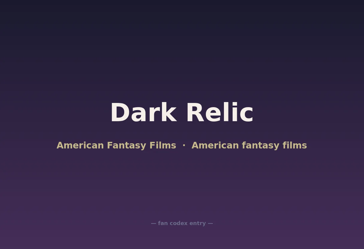 Dark Relic