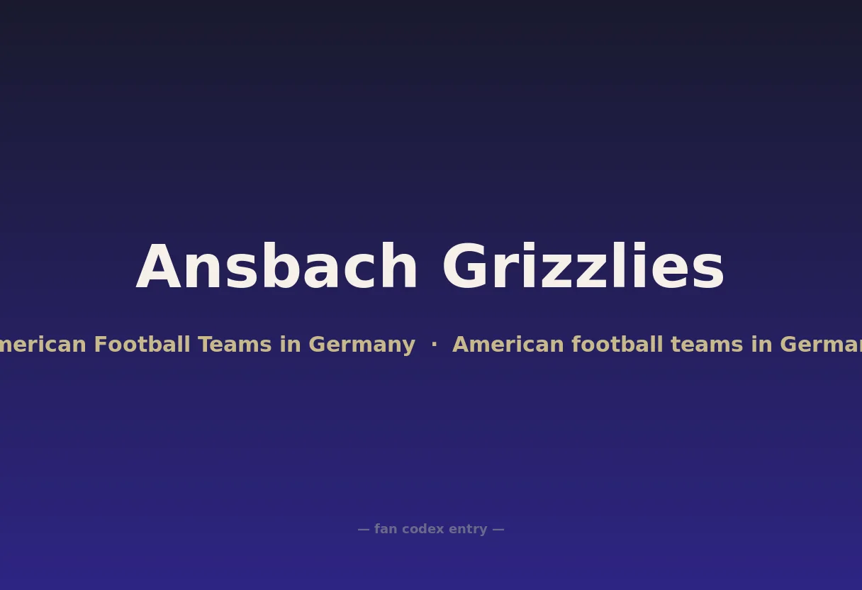 Ansbach Grizzlies
