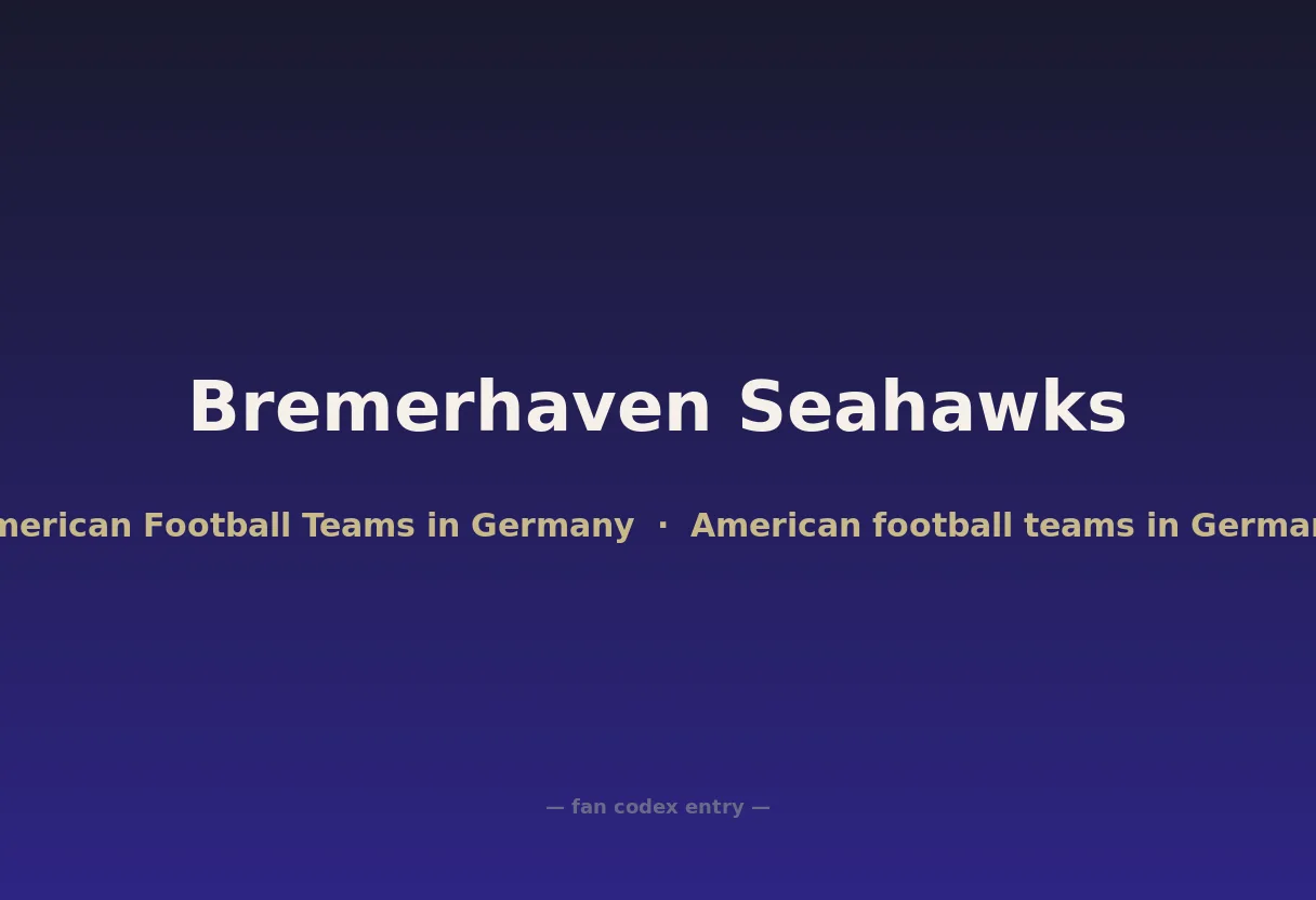 Bremerhaven Seahawks