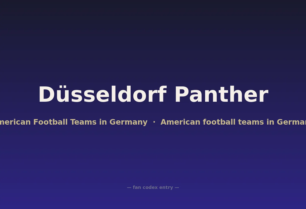Düsseldorf Panther