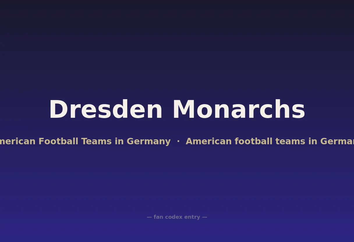Dresden Monarchs