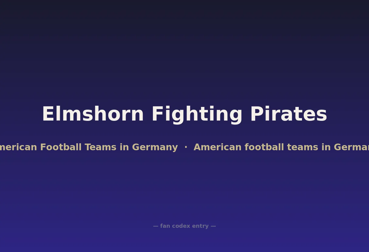 Elmshorn Fighting Pirates