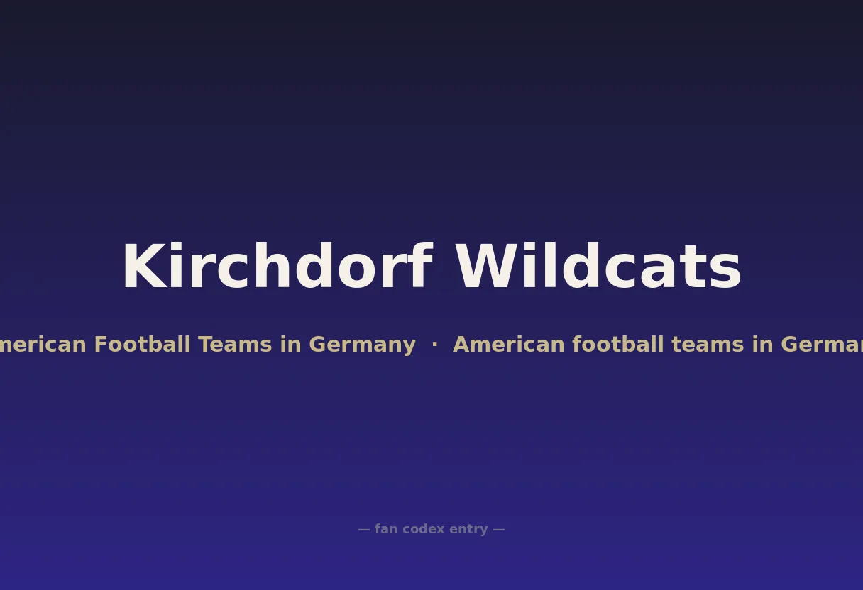 Kirchdorf Wildcats