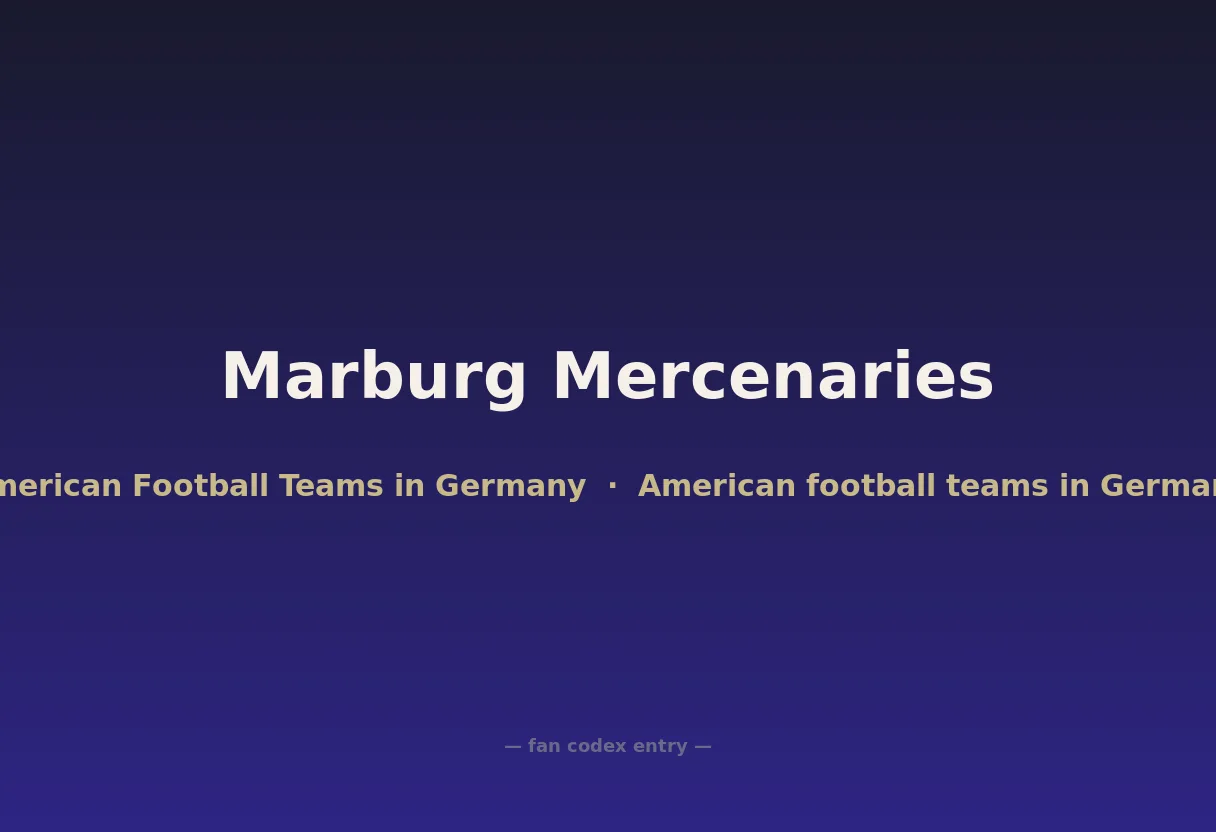 Marburg Mercenaries