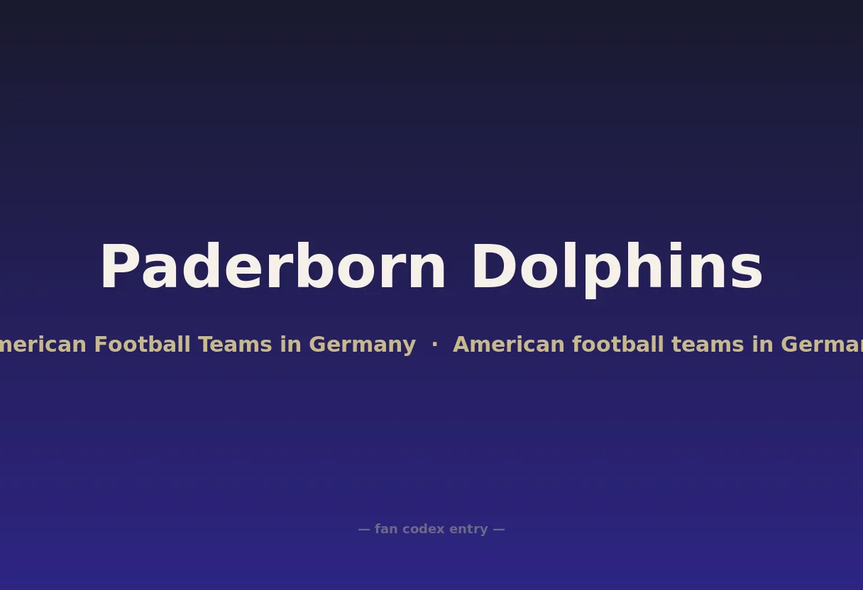 Paderborn Dolphins