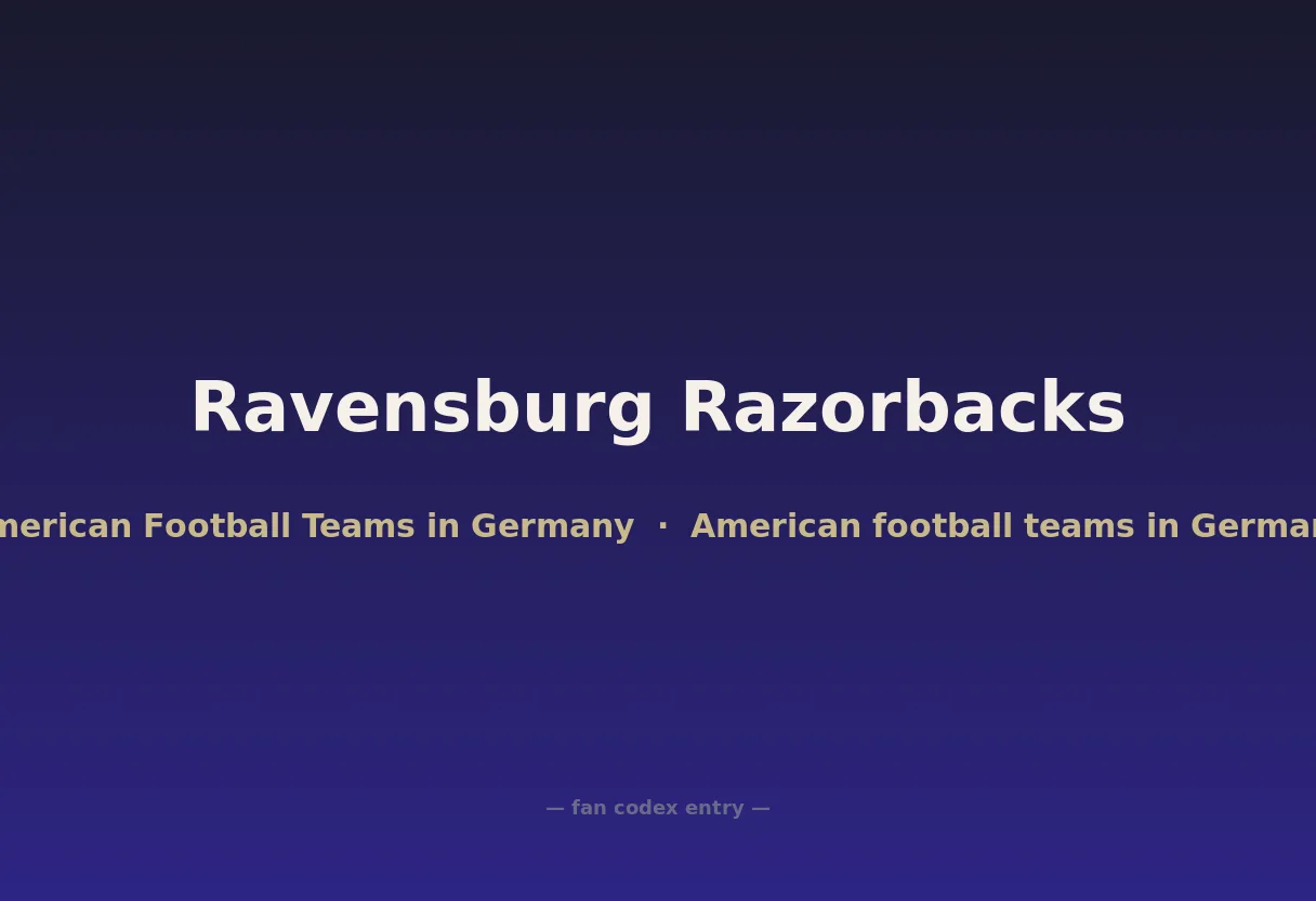 Ravensburg Razorbacks