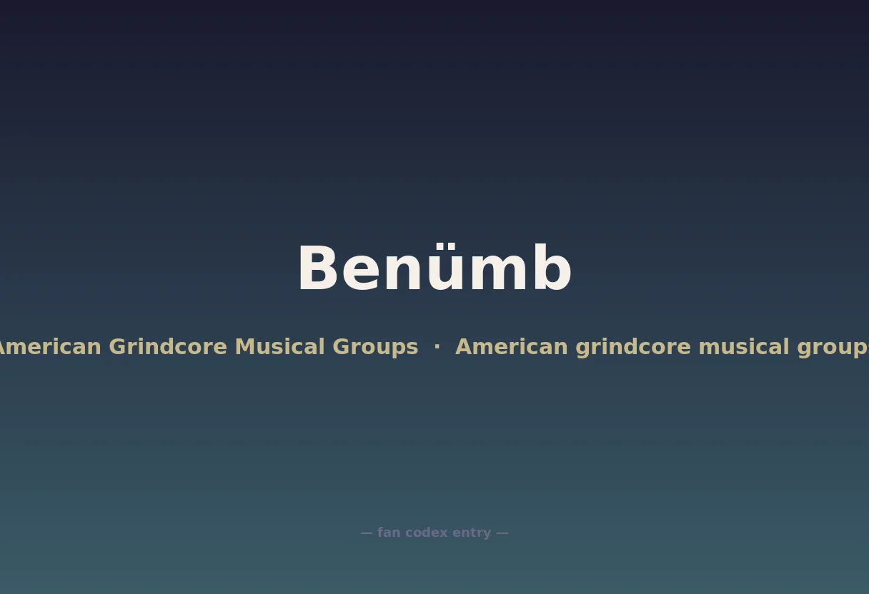 Benümb