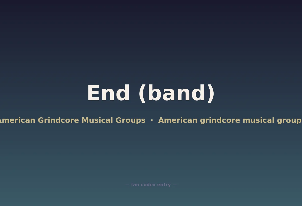 End (band)