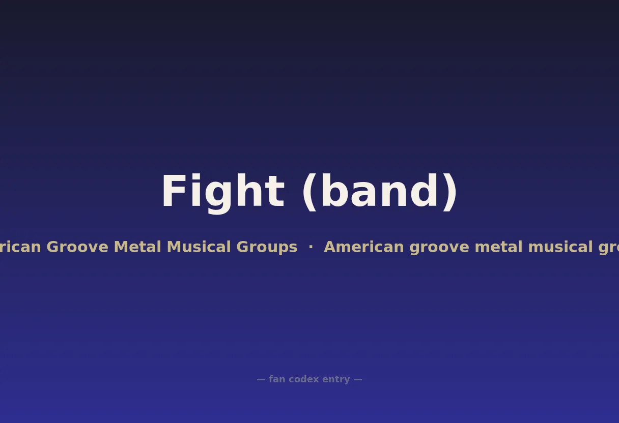 Fight (band)