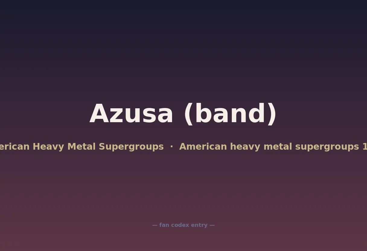 Azusa (band)