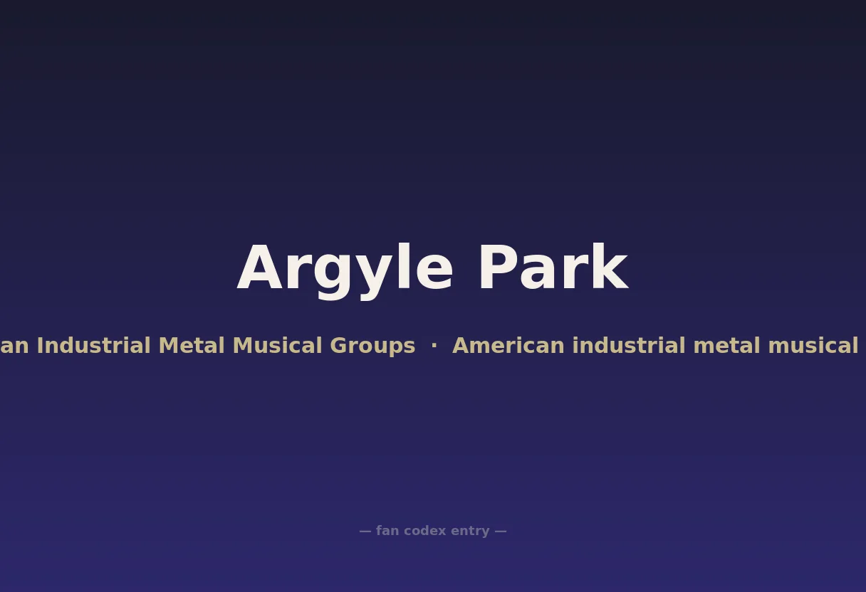 Argyle Park