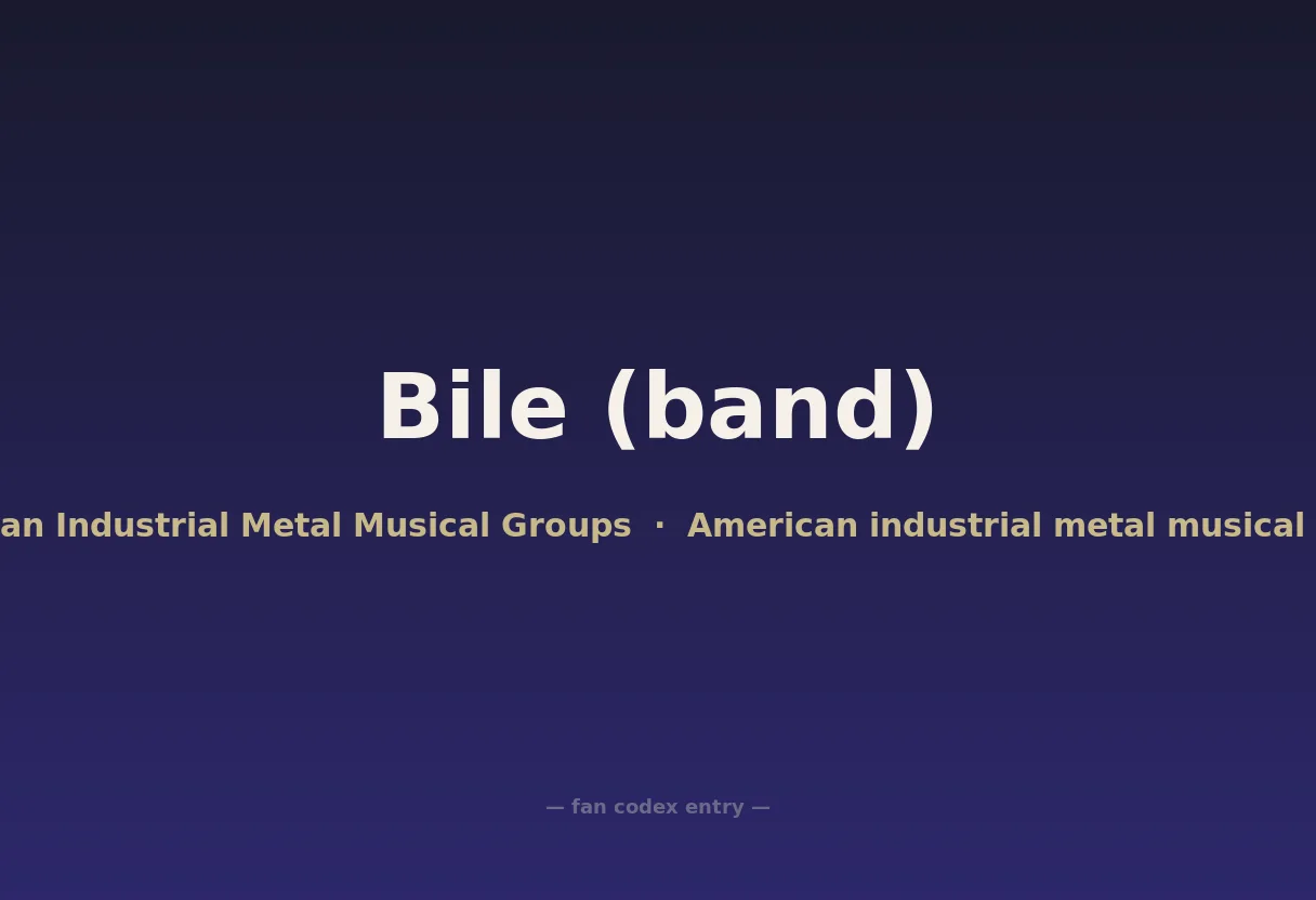 Bile (band)