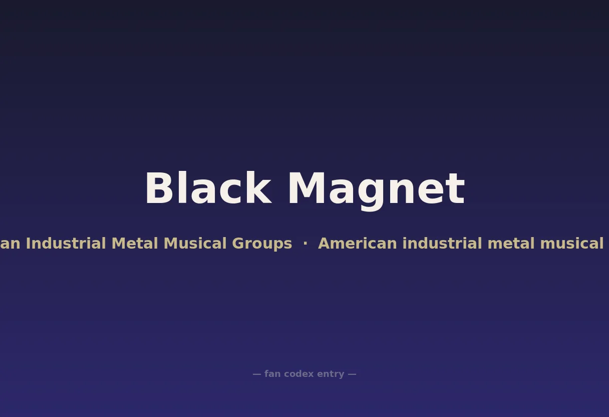 Black Magnet