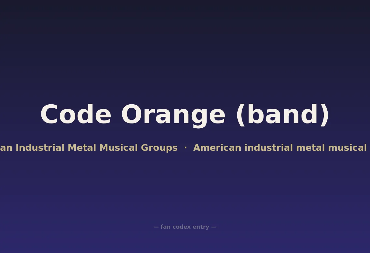 Code Orange (band)