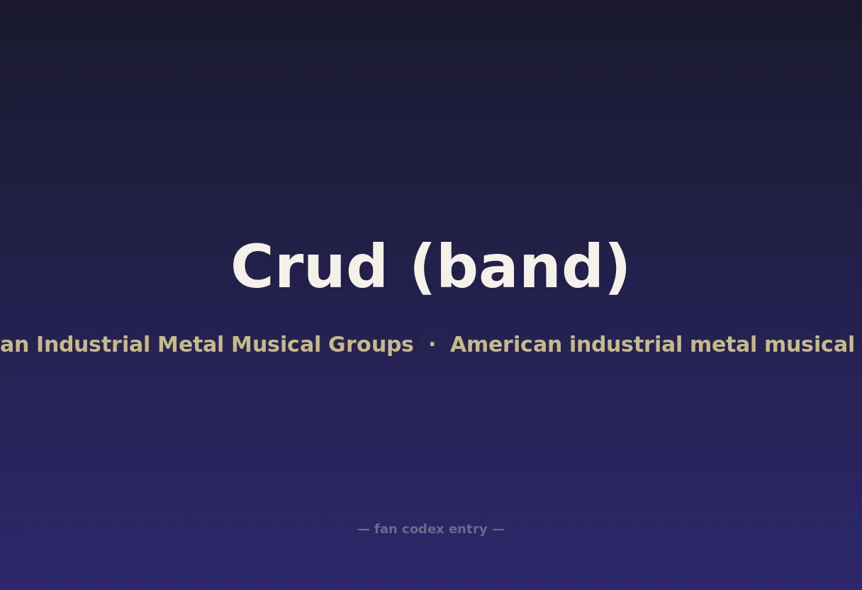 Crud (band)