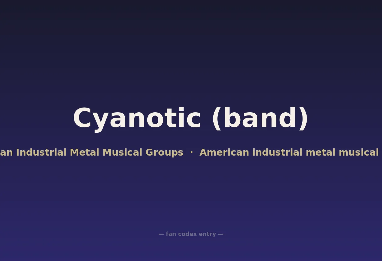 Cyanotic (band)